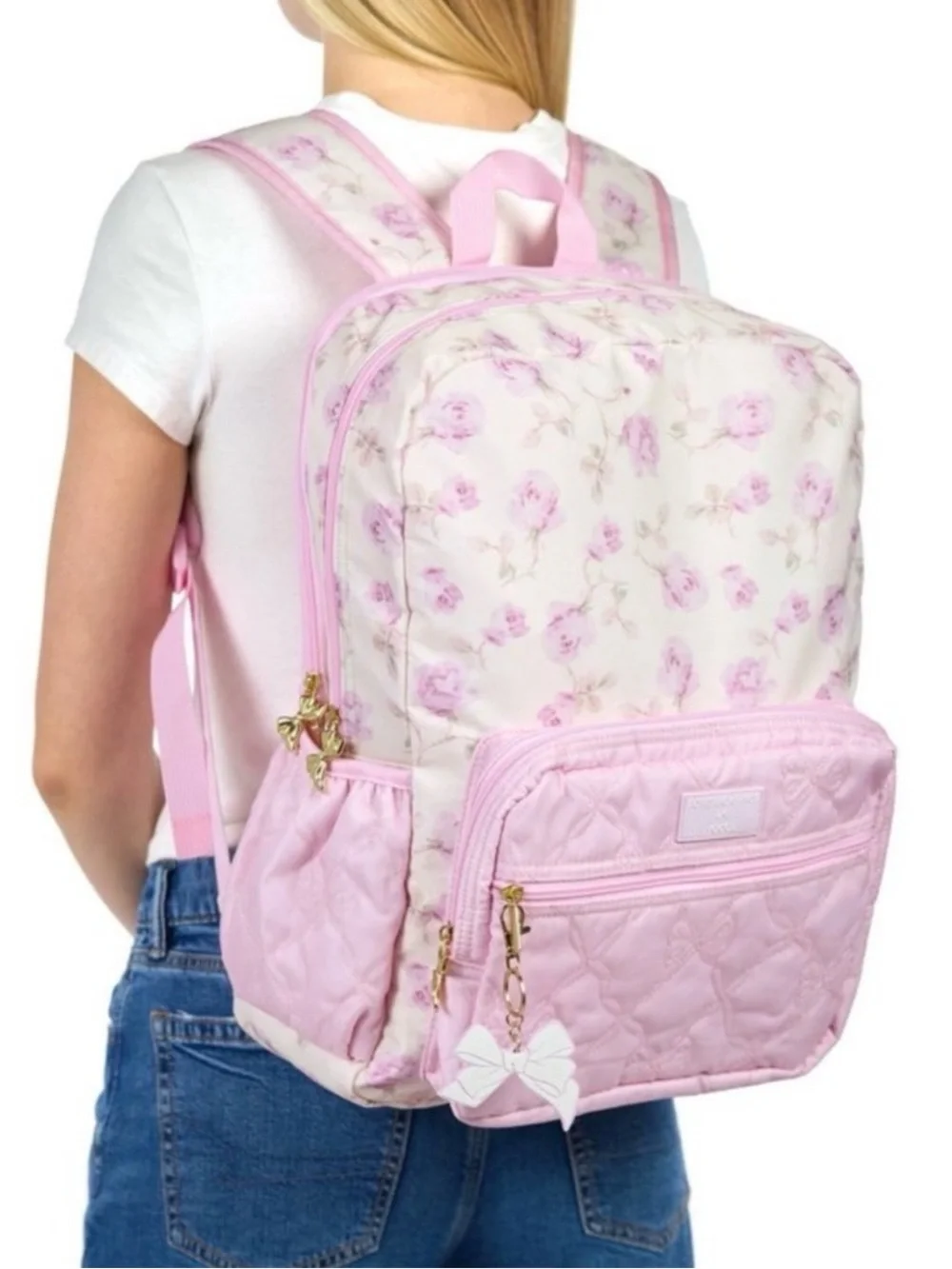 NWT LoveShackFancy x Target Exclusive Ribbon Rosa Backpack